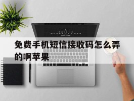 免费手机短信接收码怎么弄的啊苹果