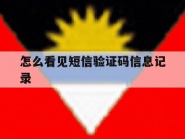 怎么看见短信验证码信息记录