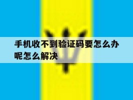 手机收不到验证码要怎么办呢怎么解决