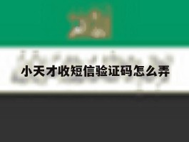 小天才收短信验证码怎么弄