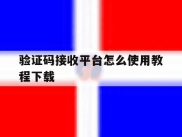 验证码接收平台怎么使用教程下载