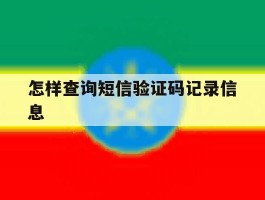 怎样查询短信验证码记录信息