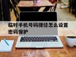 临时手机号码捷径怎么设置密码保护